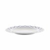 talerze deserowe Alessi niebieski dekor 20 cm